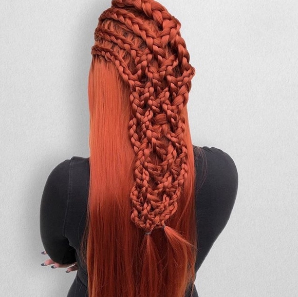 Accessories - Copper Red Beauty Lace Front Wig
